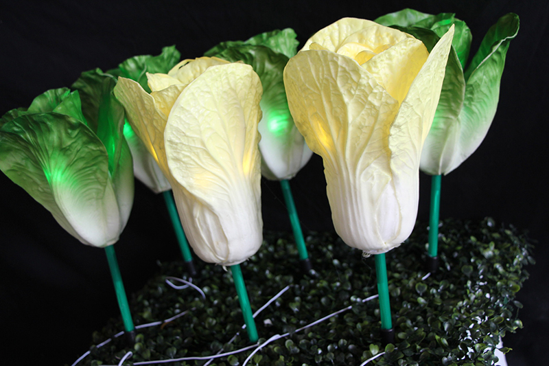 Chinese cabbage lettuce floor lamp
