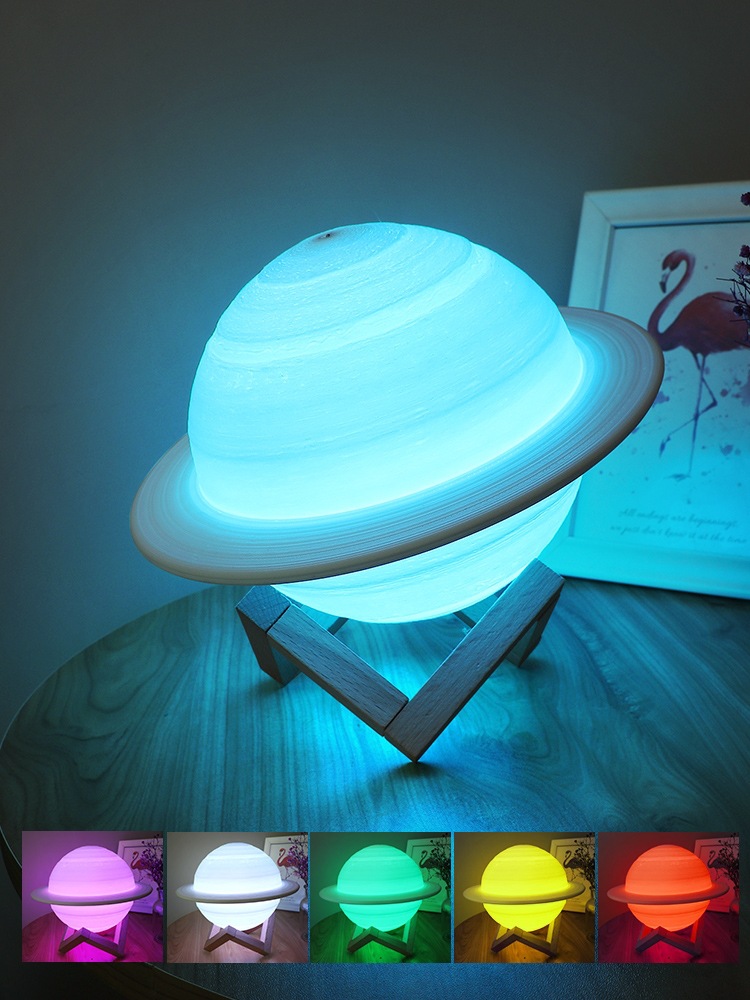 LED touch two three sixteen colors moon lights