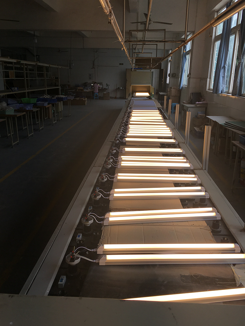 Square round cap nano plastic T5 LED tube