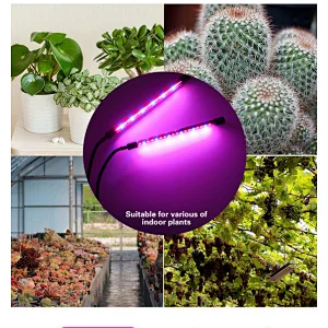 LED round clip plant lamp