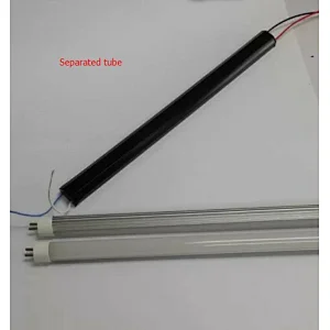 Square round cap nano plastic T5 LED tube