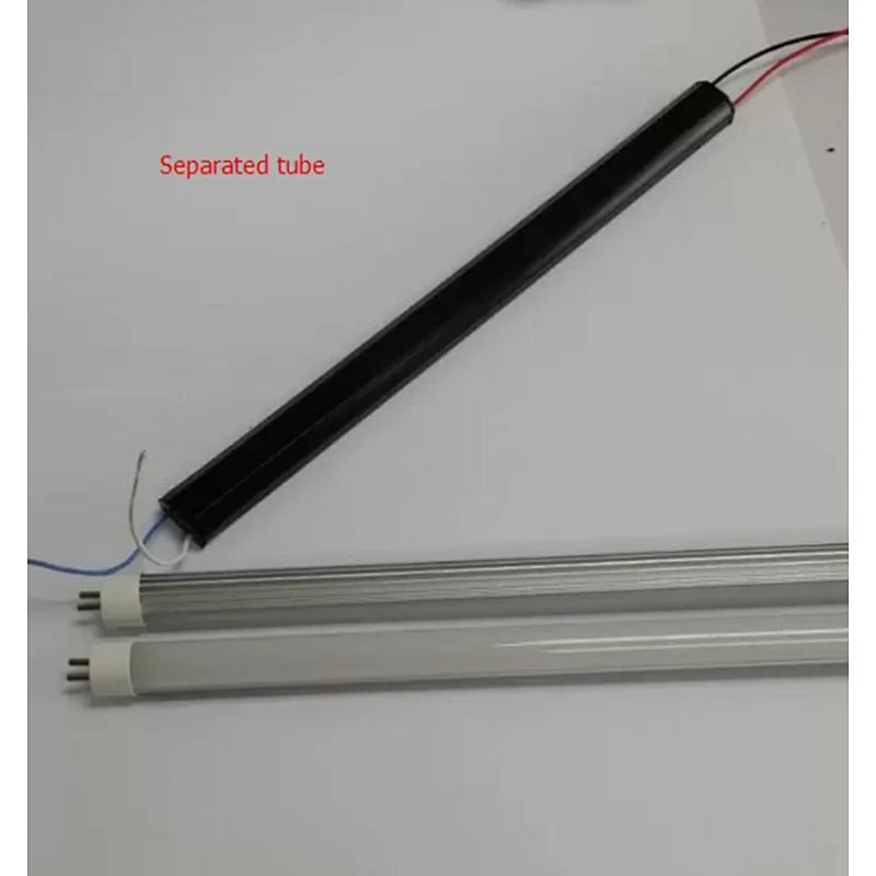 Square round cap nano plastic T5 LED tube