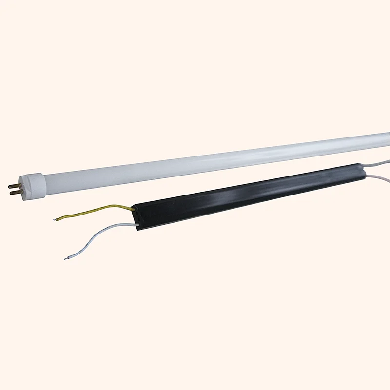 Square round cap nano plastic T5 LED tube