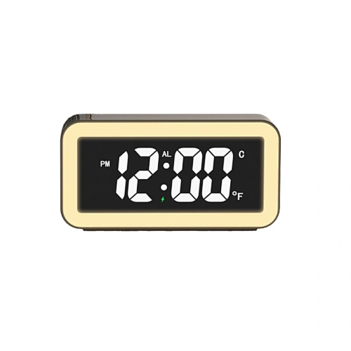Alarm clock night light wireless charger