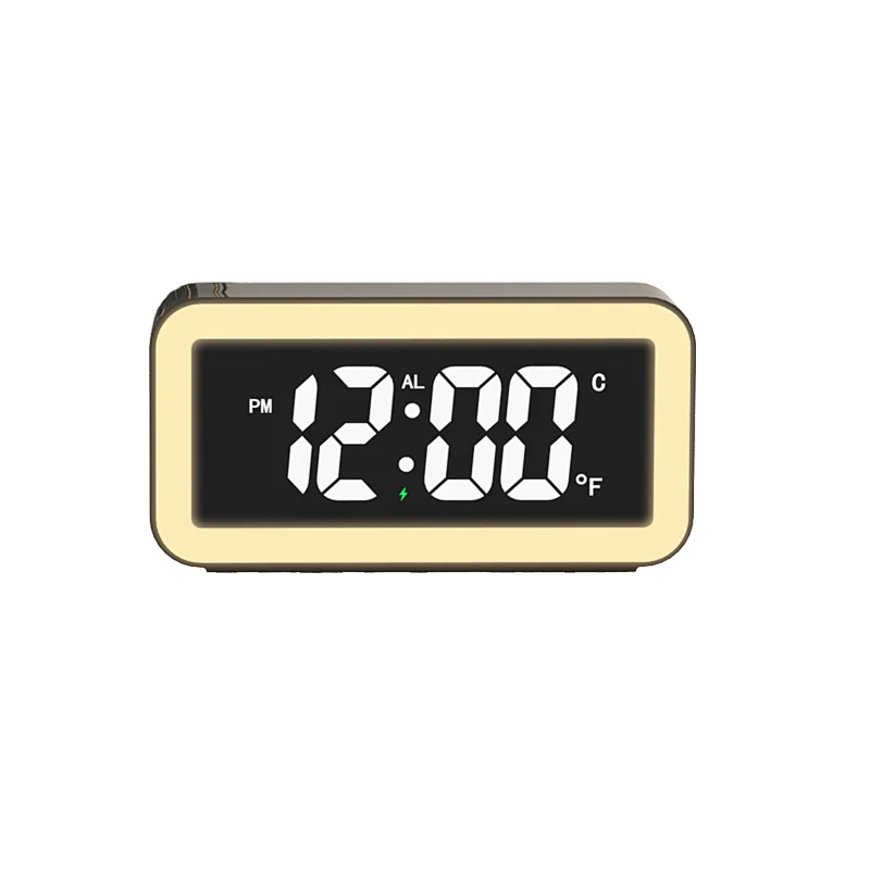 Alarm clock night light wireless charger