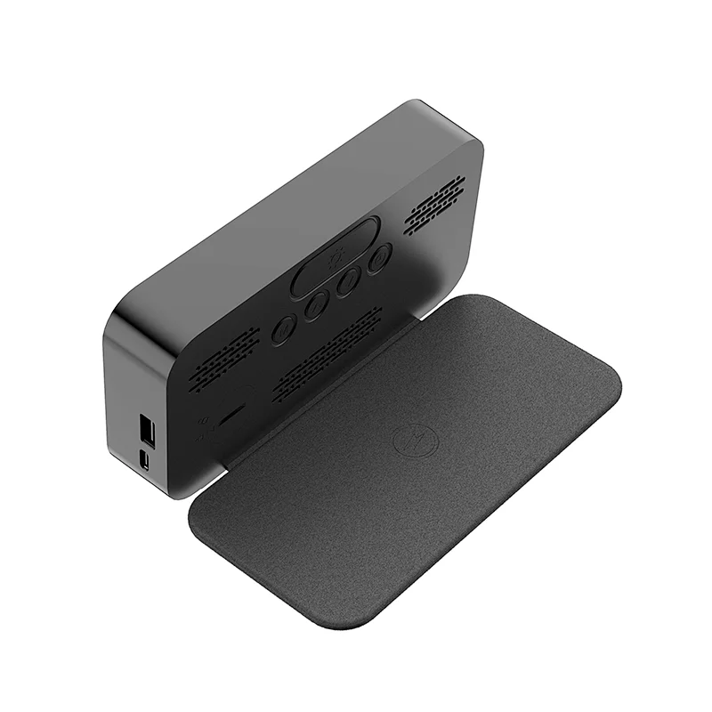 Alarm clock night light wireless charger