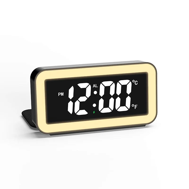 Alarm clock night light wireless charger