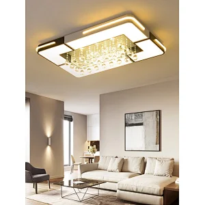 Modern Iron art flat living room lamp