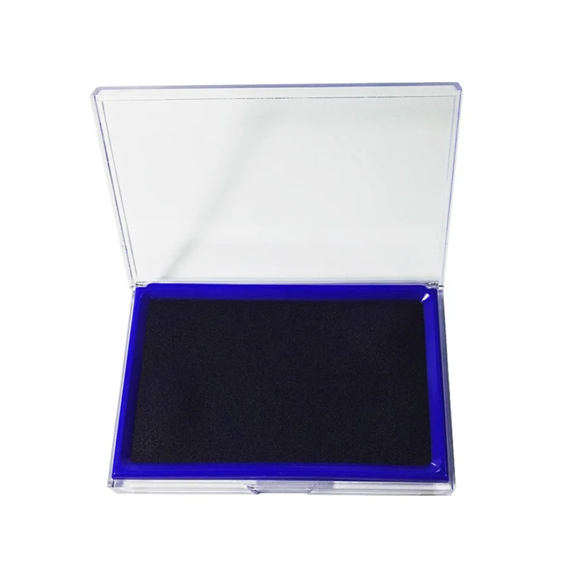 blue ink pad