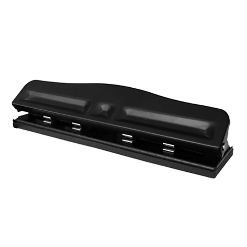 office black desktop metal paper punch