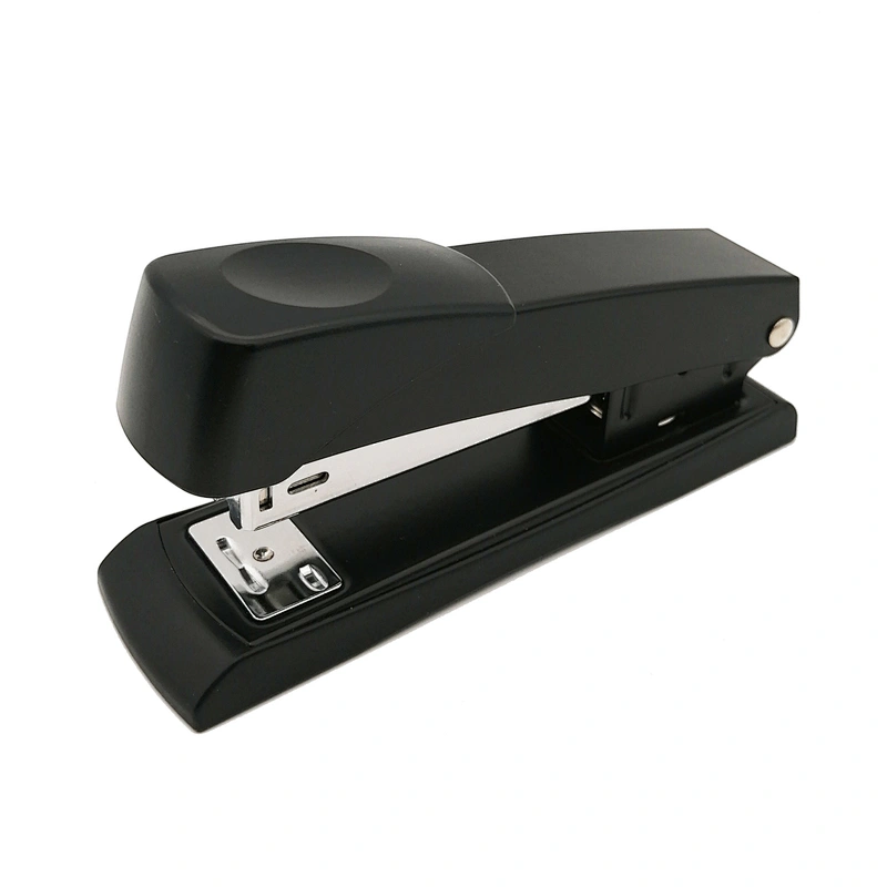 black paper stapler