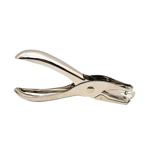 hand hold paper punch