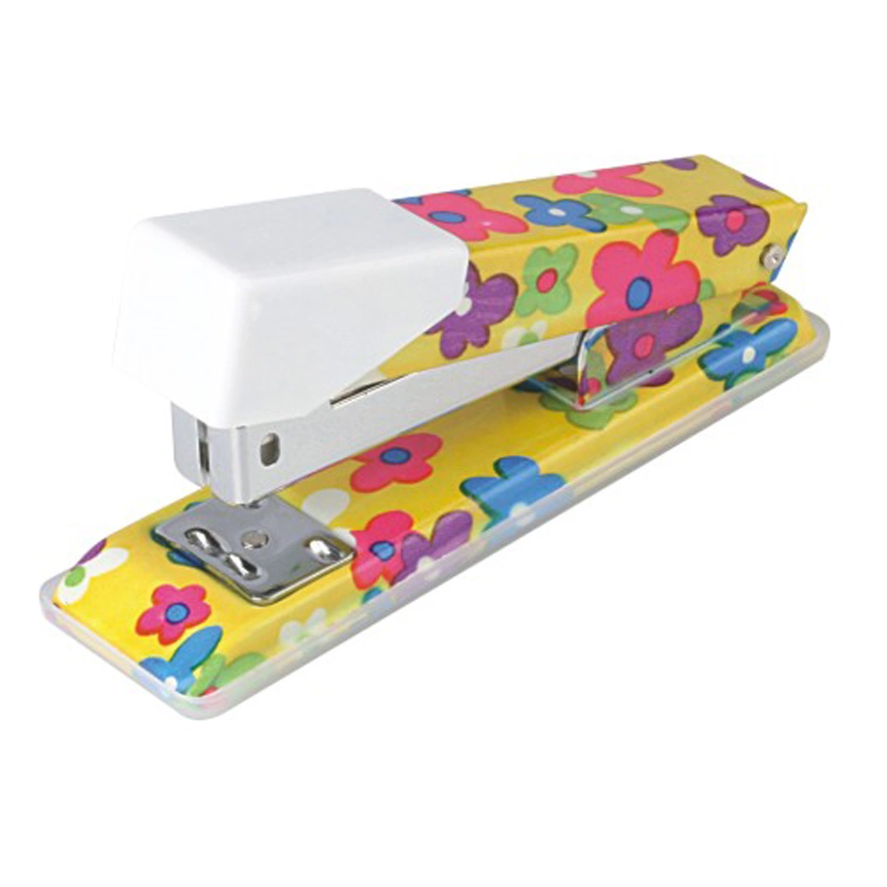 floral desktop stapler