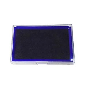 custom blue ink pad