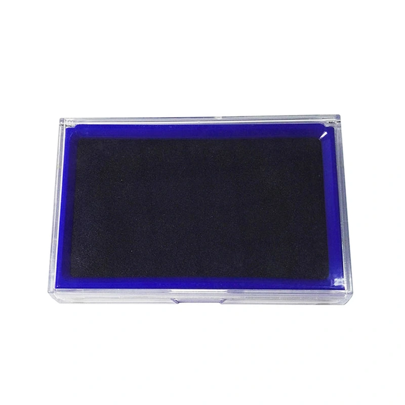 custom blue ink pad