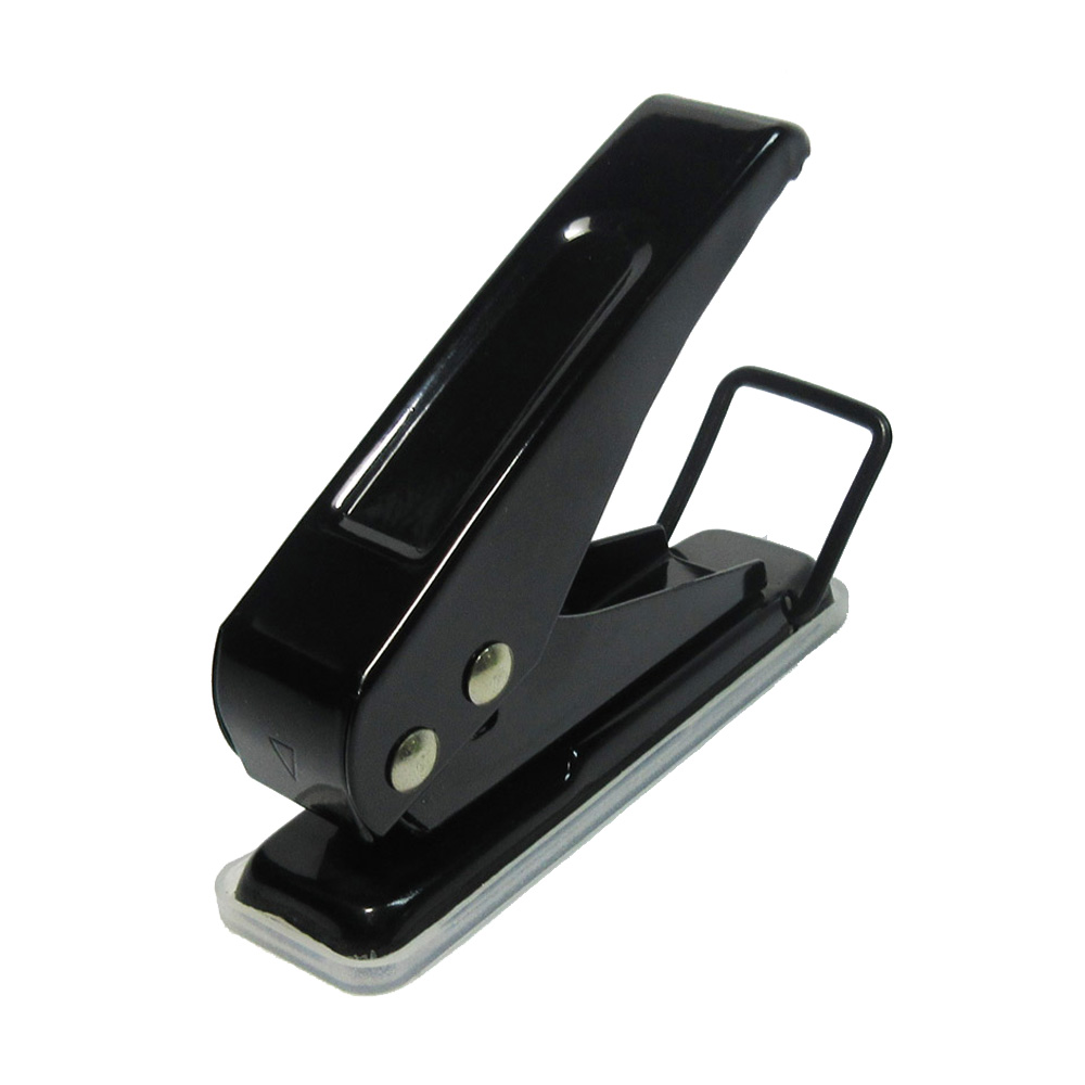 custom desktop one hole paper punch