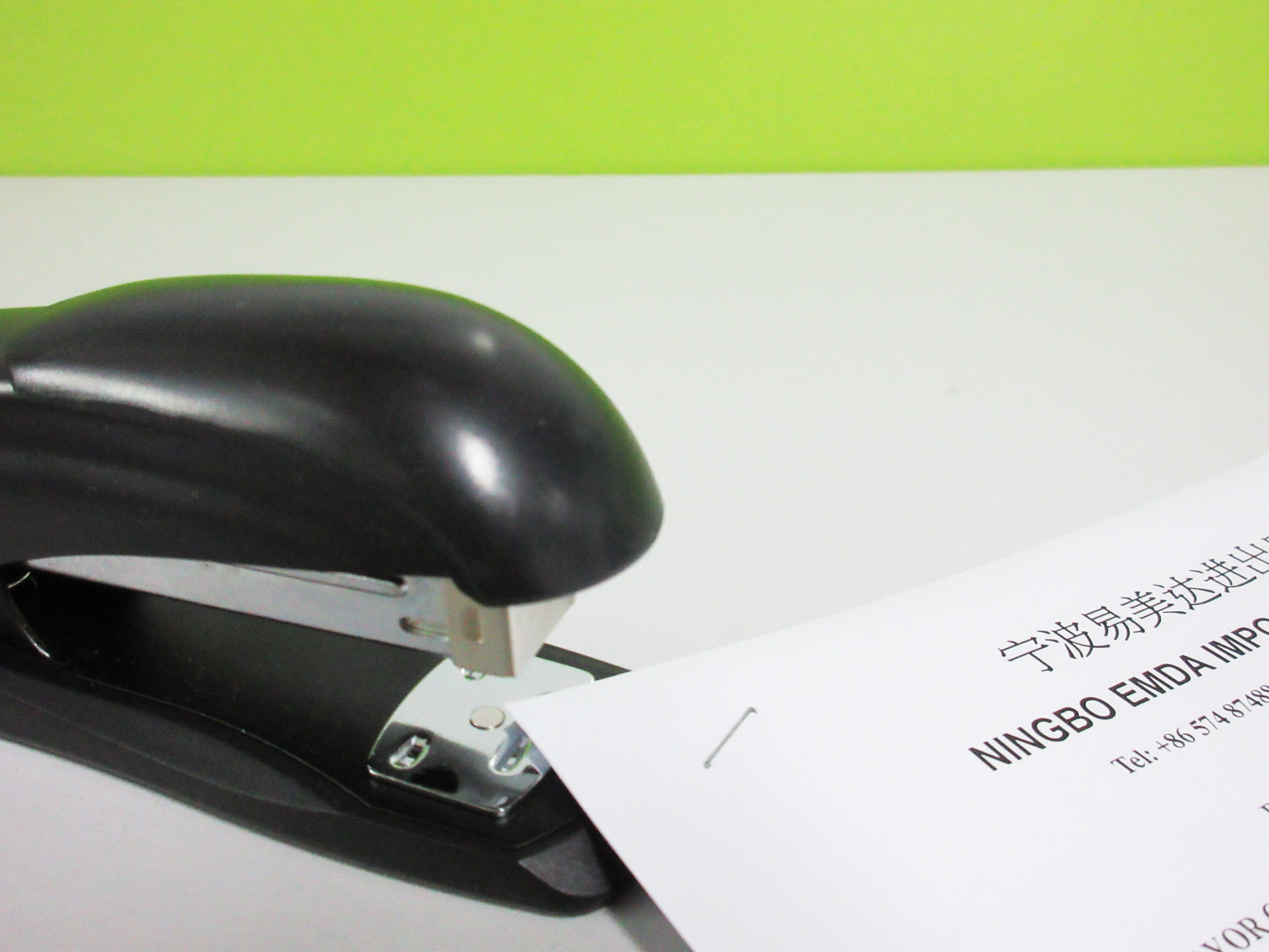 plastic office stapler