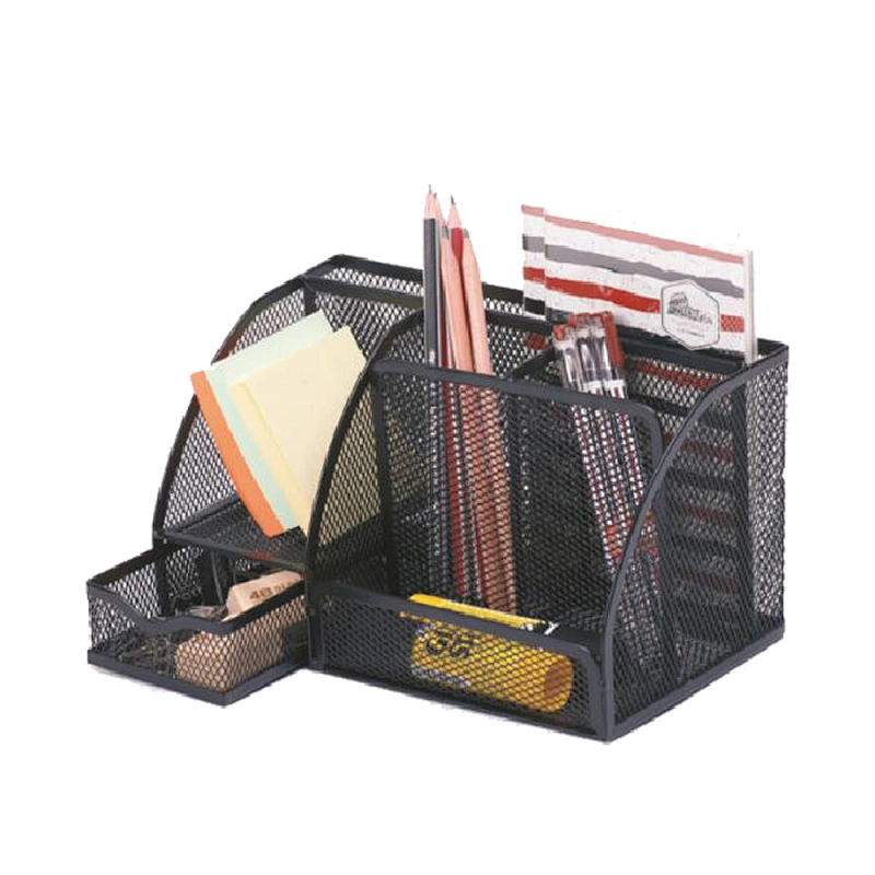black desk organizer