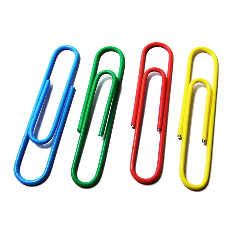 China office colorful paper clips