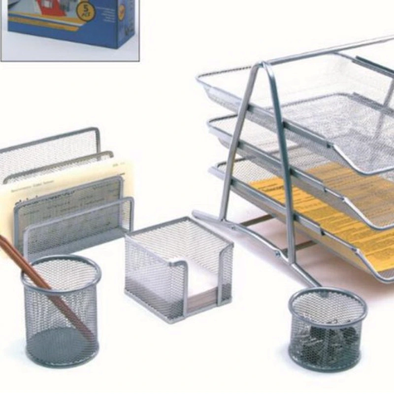 metal mesh stationery set