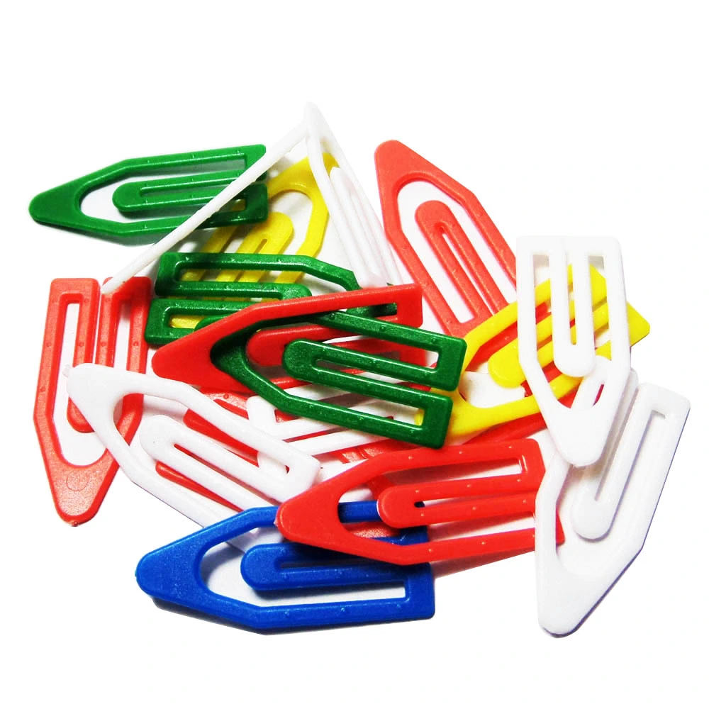 custom colorful flat paper clips