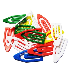 office colorful paper clips