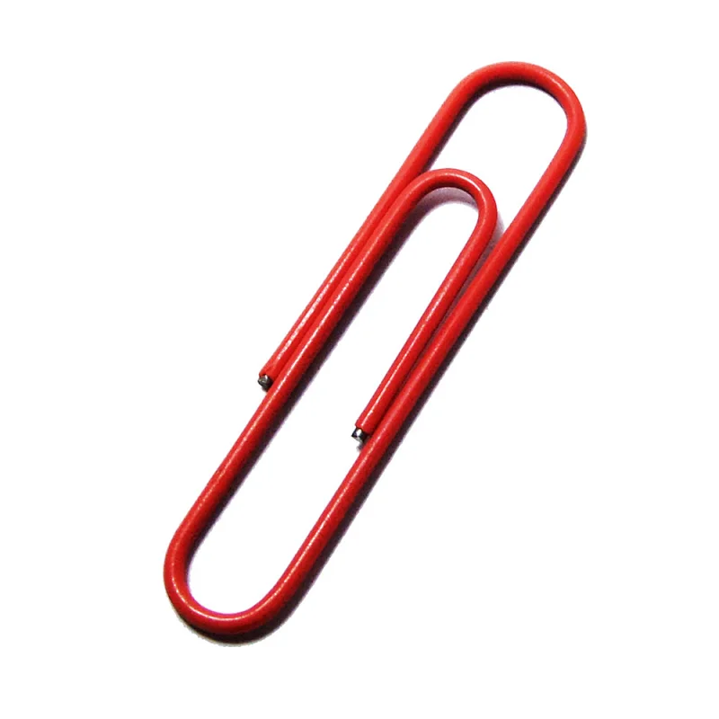 red paper clips