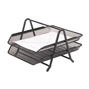 metal mesh letter tray