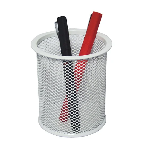 metal mesh pen holder