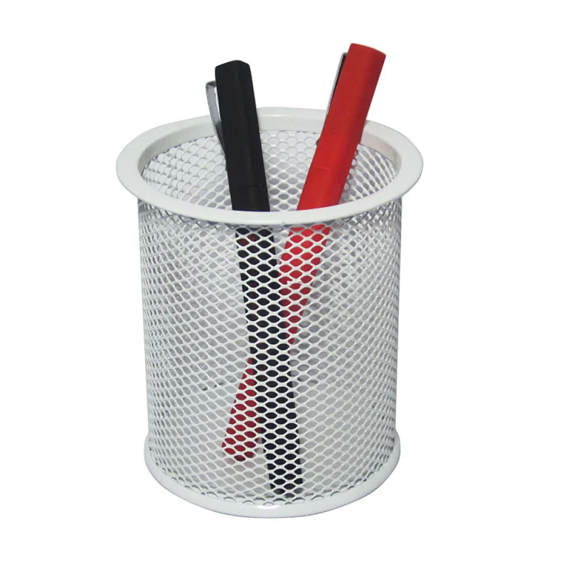 metal mesh pen holder
