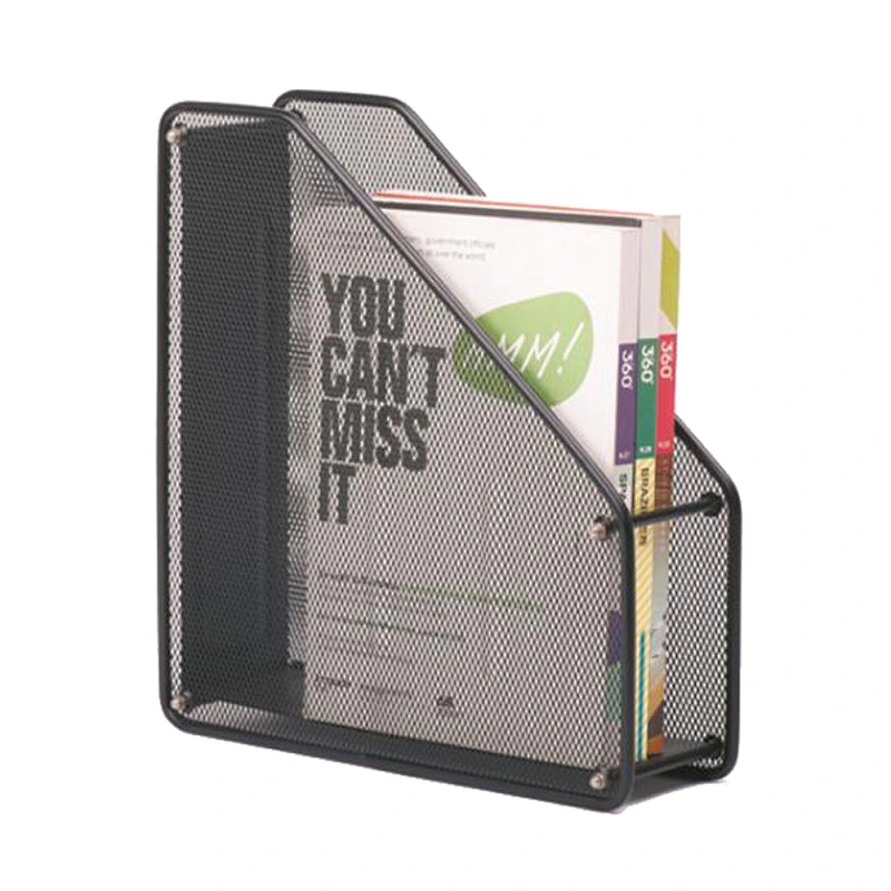 metal mesh document file holder