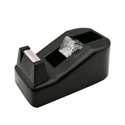 black desktop tape dispenser