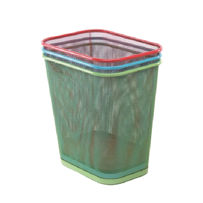 colorful waste bin