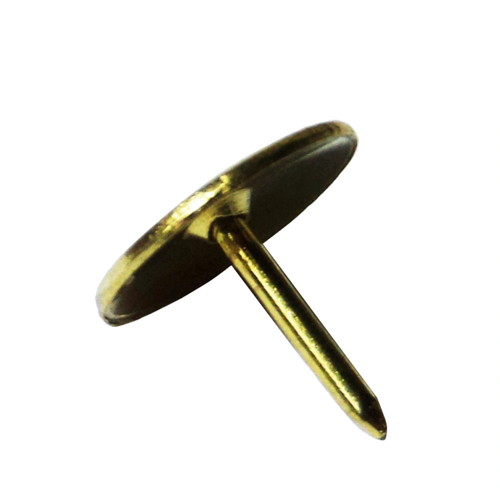 custom metal gold push pin