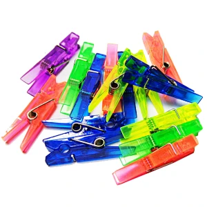 colorful binder clips