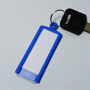 custom hotel key tags plastic key holder price supplier ningbo China