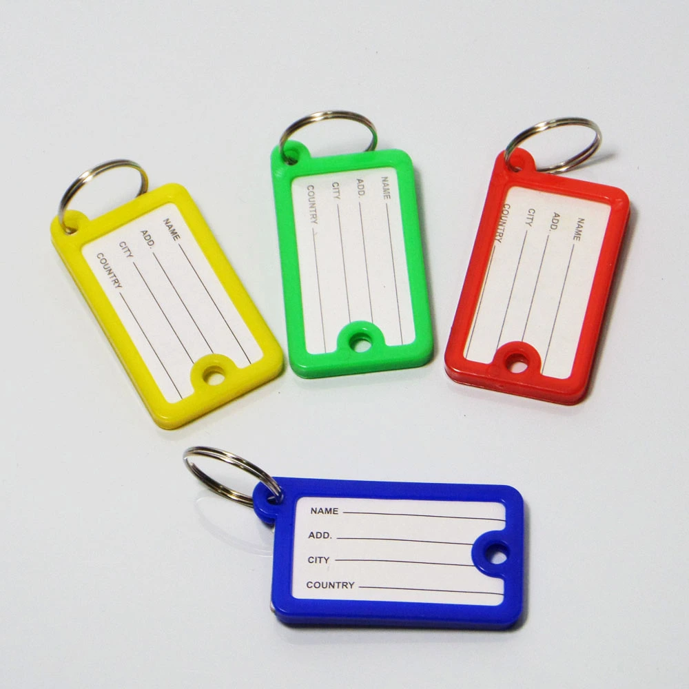 china key tag plastic key ring factory price