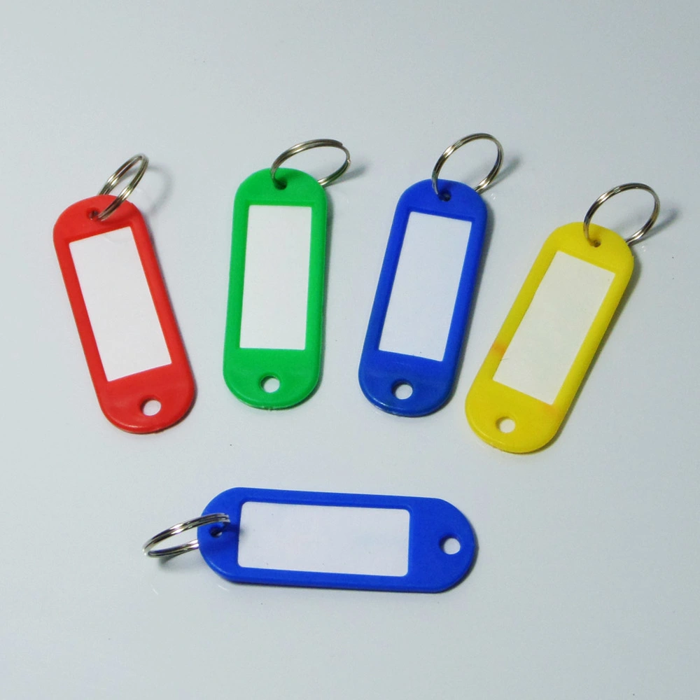 plastic key holder blank key tag