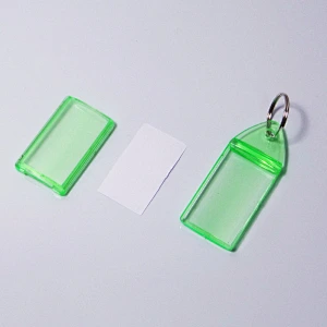 transparent key tag plastic supplier ningbo emda
