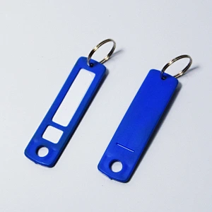 wholesale plastic blank hotel key tag factory