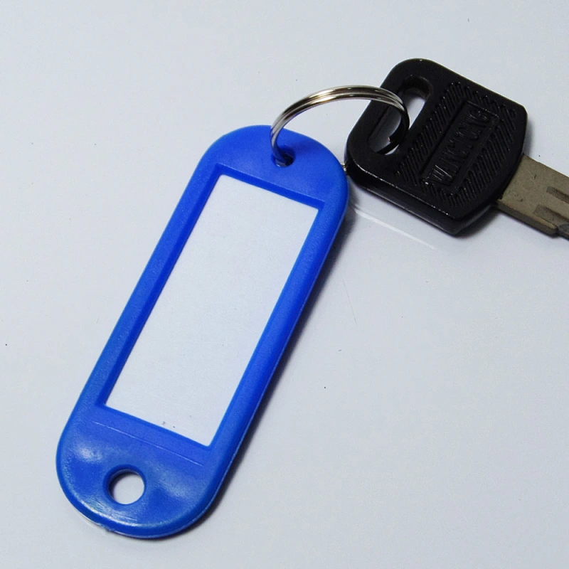 wholesale  blank key tag plastic key holder manufacturer China