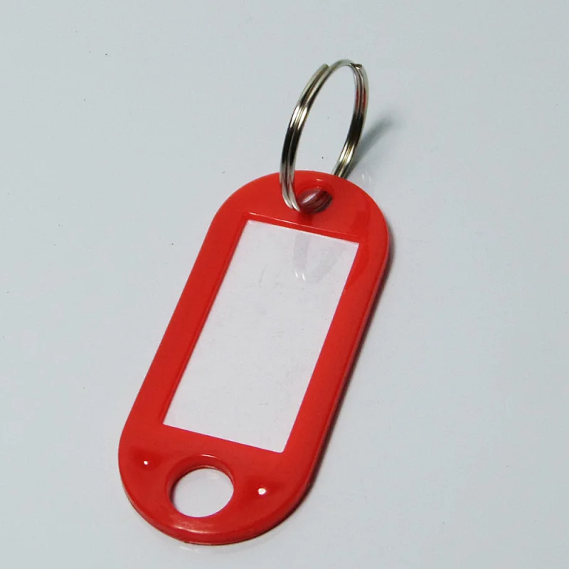 cheap price blank plastic key tag