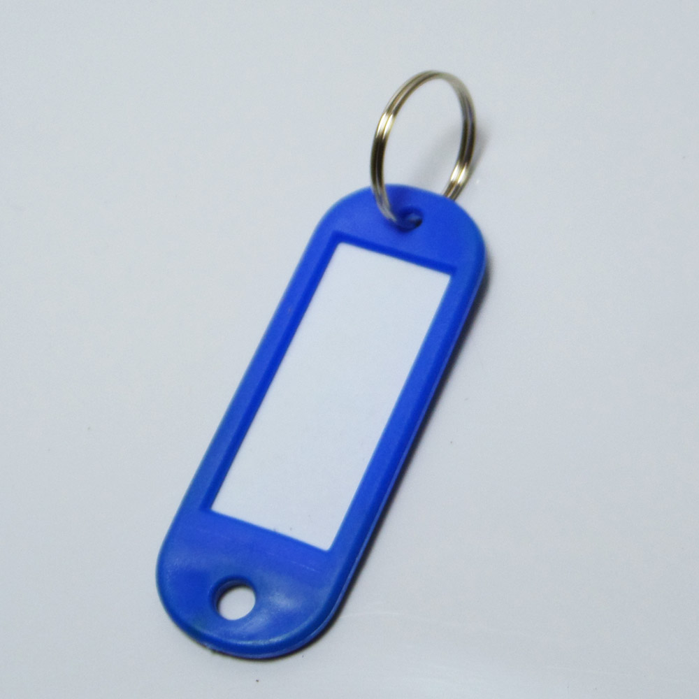 Office key tag blank plastic key holder factory