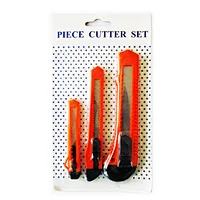 wholesale price 3pcs utility knife set made in china