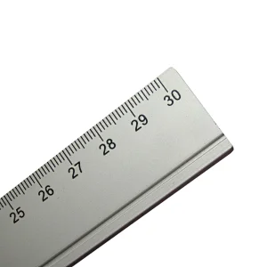 aluminium 30cm ruler metal ruler manufacturer