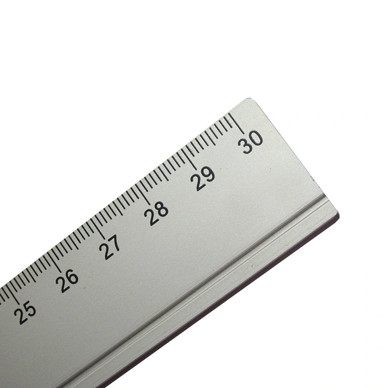 aluminium 30cm ruler metal ruler manufacturer