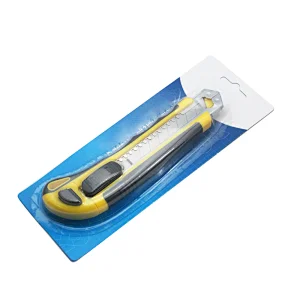 3pcs 18mm blade box cutter utility knife china manufacturer