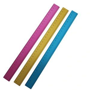 custom metal ruler 30cm aluminium ruler