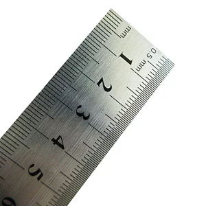 quality 30cm custom stainless steel ruler ningbo emda china