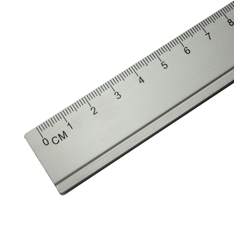 30cm ruler alumium metal ruler factory china